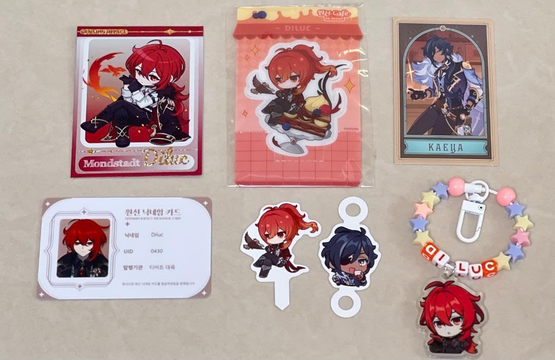 韓国限定 原神カフェインソウル 特典 ディルック入場特典 国限定 原神カフェインソウル 特典 ディルック 入場特典 国限定 原神
