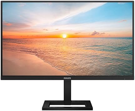 Philips 27E1N1900AE - 27 inch Ultra HD monitor, height adjustable, speaker, HDR10 (3840x2160, 60 Hz, 2x HDMI 2.0, USB-C (65W PD), USB Hub) black