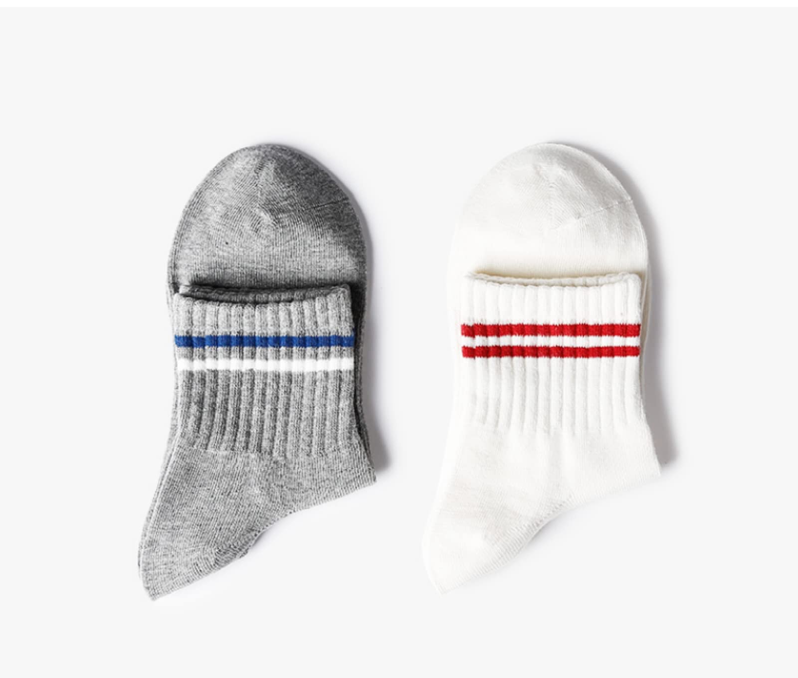 Calcetines Cortos Calcetín Calcetines Tobilleros Calcetines Deporte Calcetines Hombres Ins Rayas De Moda Dos Barras Calcetines Negros Simples Primavera Y Otoño Calcetines Deportivos De Tendencia Japon