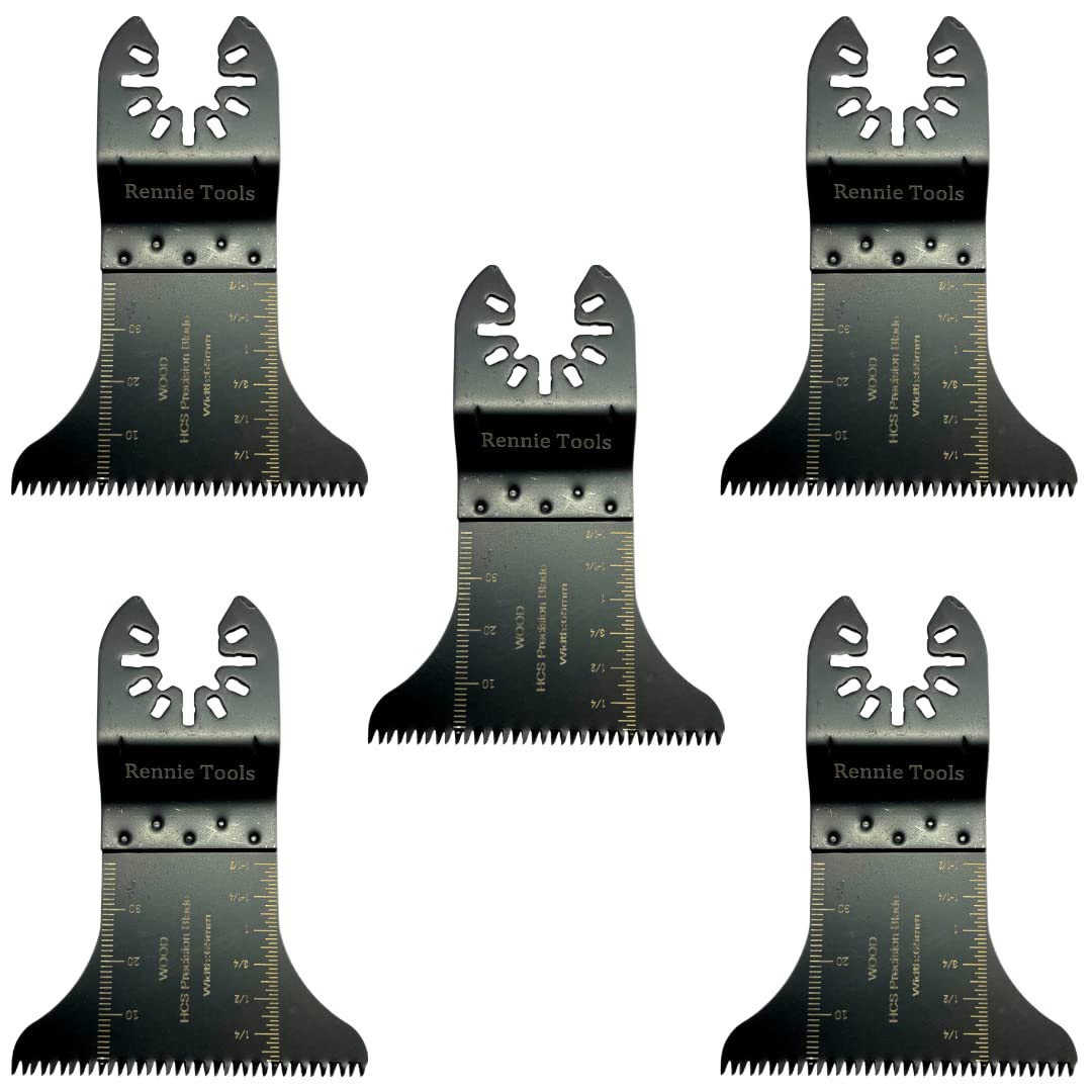 Pack Of 5 X 34mm Wide Coarse Oscillating Multi Tool Blades - View #7