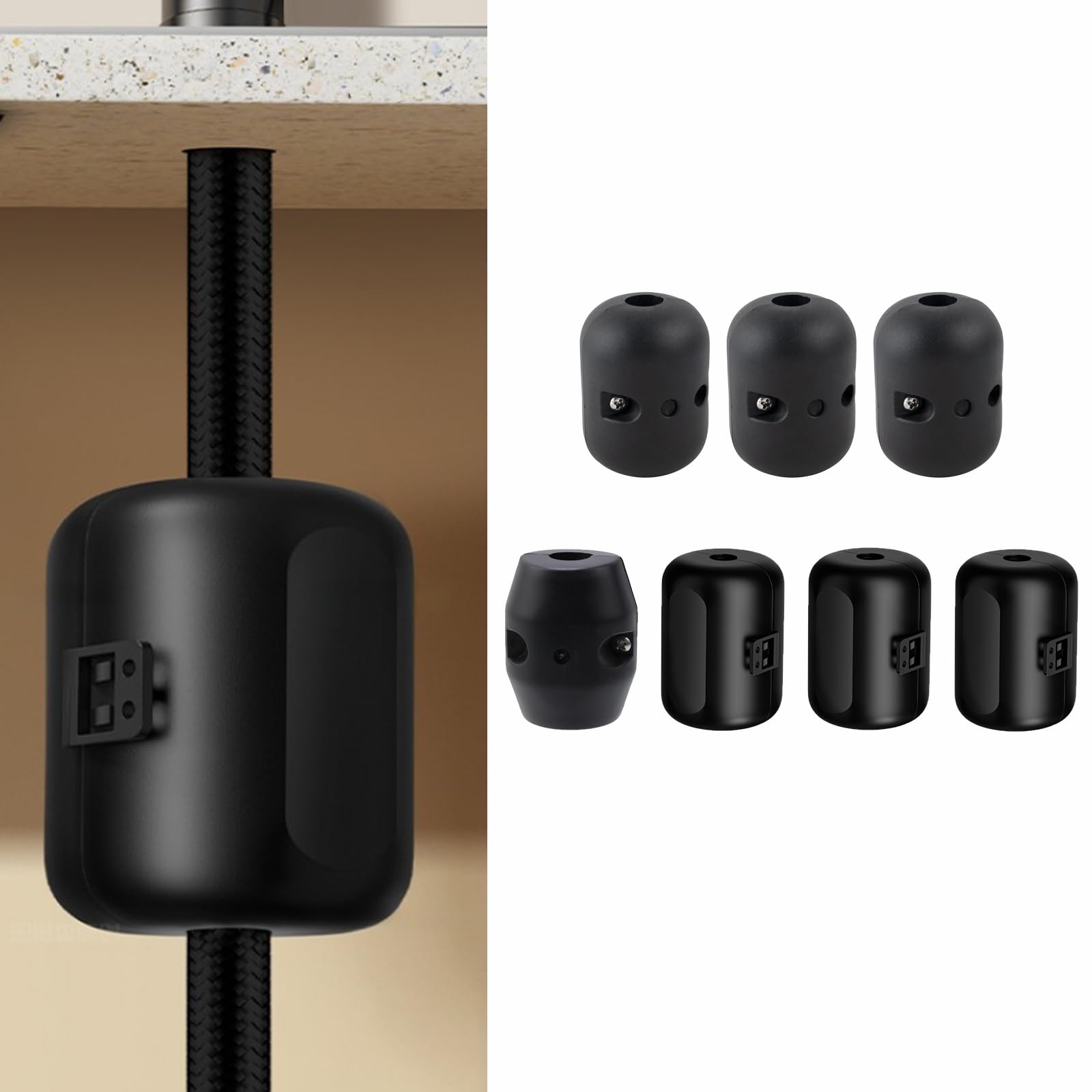 4 bolas de gravedad de peso de manguera de plástico, llave de gravedad, pieza de repuesto para mantener la manguera retraída para fregadero de cocina (380 g)