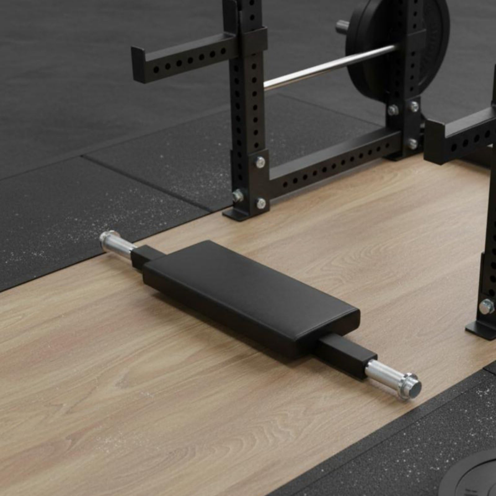 MERIGLARE Bar Barbell Polster Hüftauflage Fitness Zubehör mit Stabiler PU Schaum Dichte für Gleichmäßige Druckverteilung Und Sicheren Halt für Kraftsport