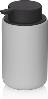 kela Seifenspender, 300ml, Sana, Spülmittelspender, Keramik, matt, grau