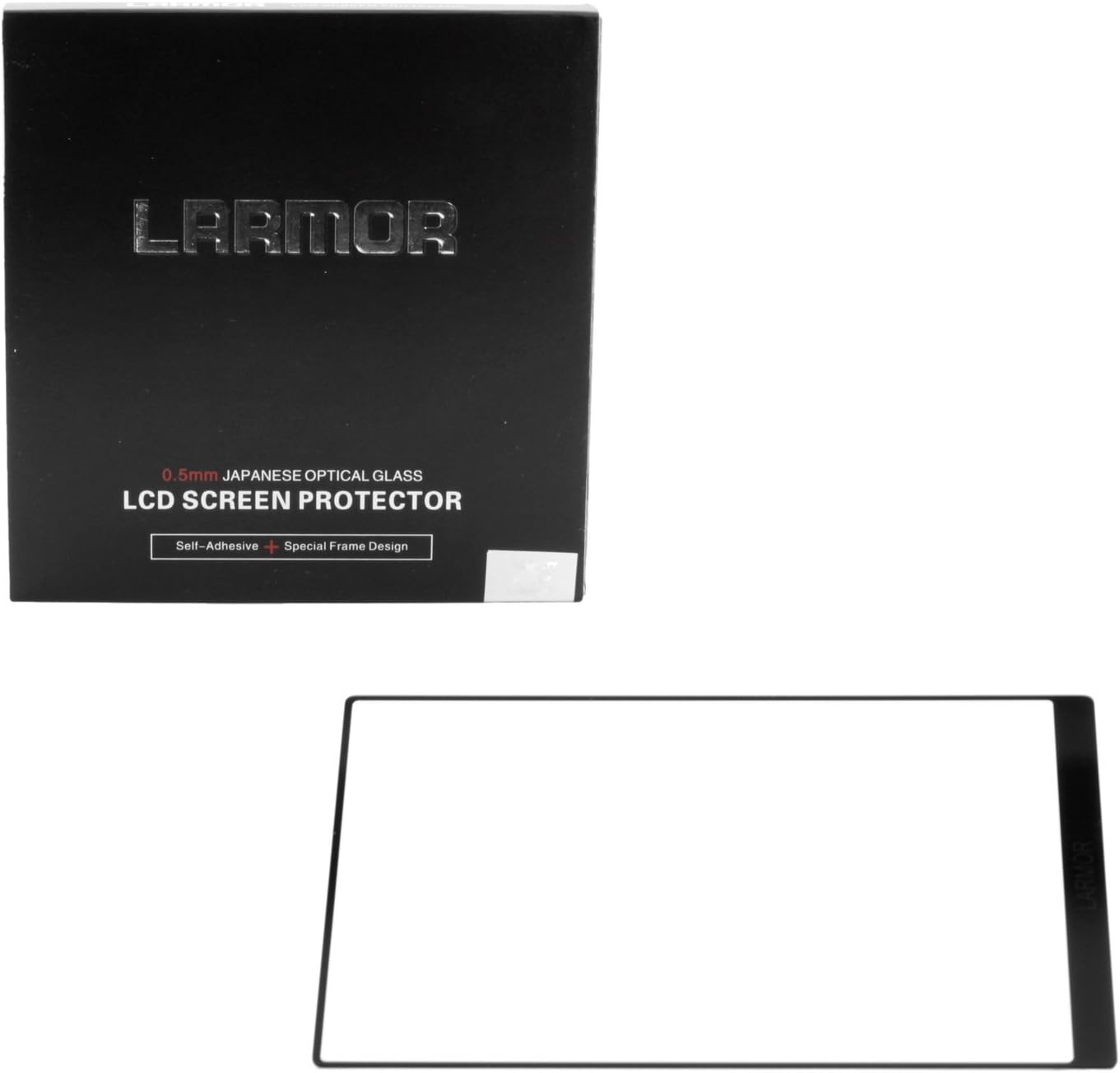 Larmor0.3mm Ultra Thin Self-Adhesive Optical Glass LCD Screen Protector for Fujifilm X-E2 Camera