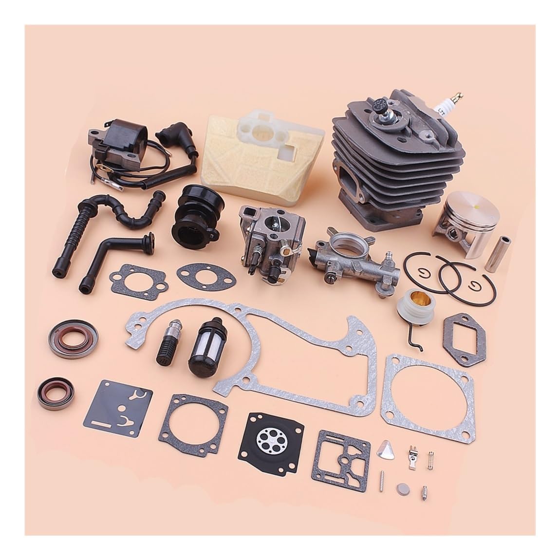 Kit piston-cylindre 48 mm haute résistance pour moteur 036 MS360