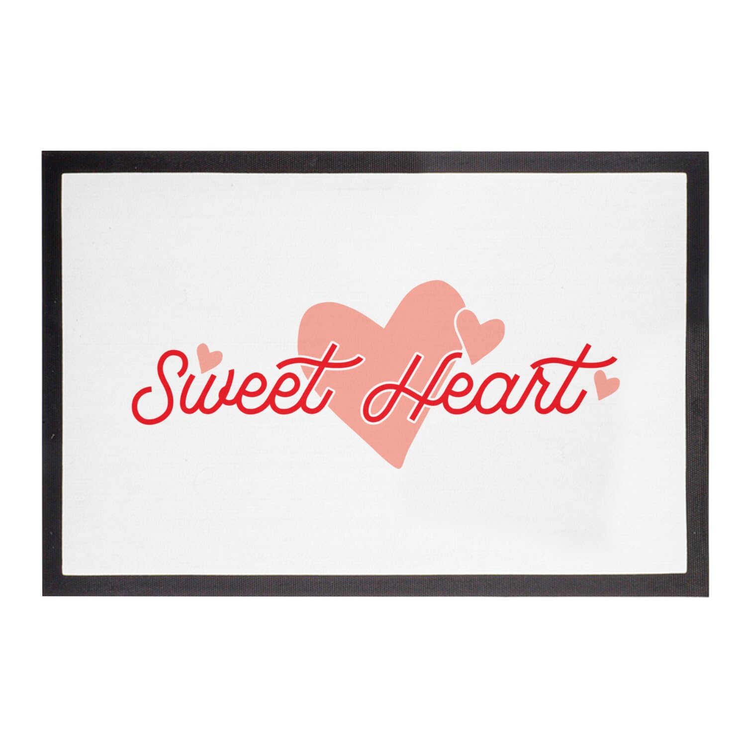Paillasson Blanc Cute Love Baby pour célébrer l'amour en famille dès le seuil de votre pièce