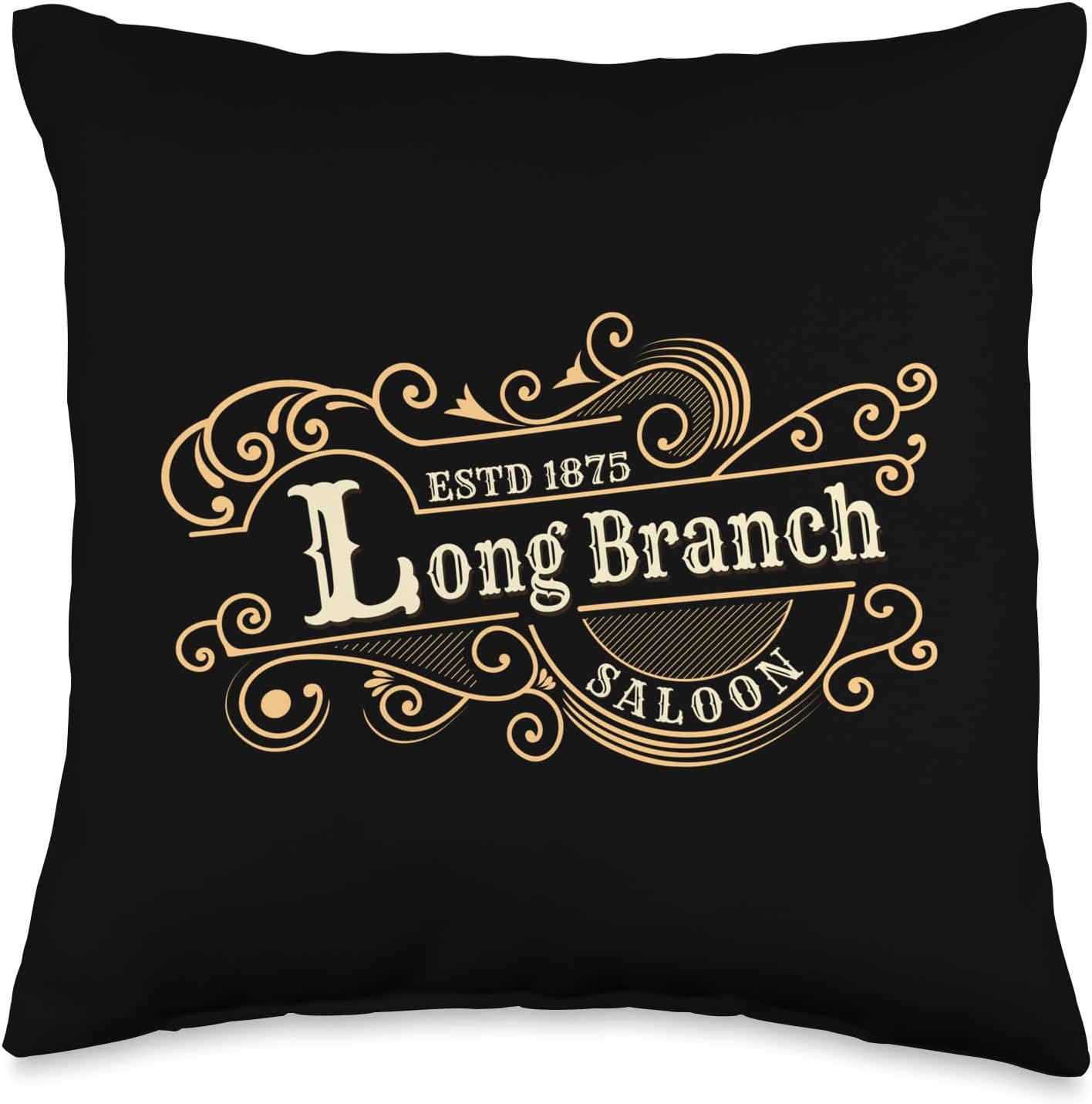Gunsmoke | Long Branch Saloon Classic TV Western Throw Pillow