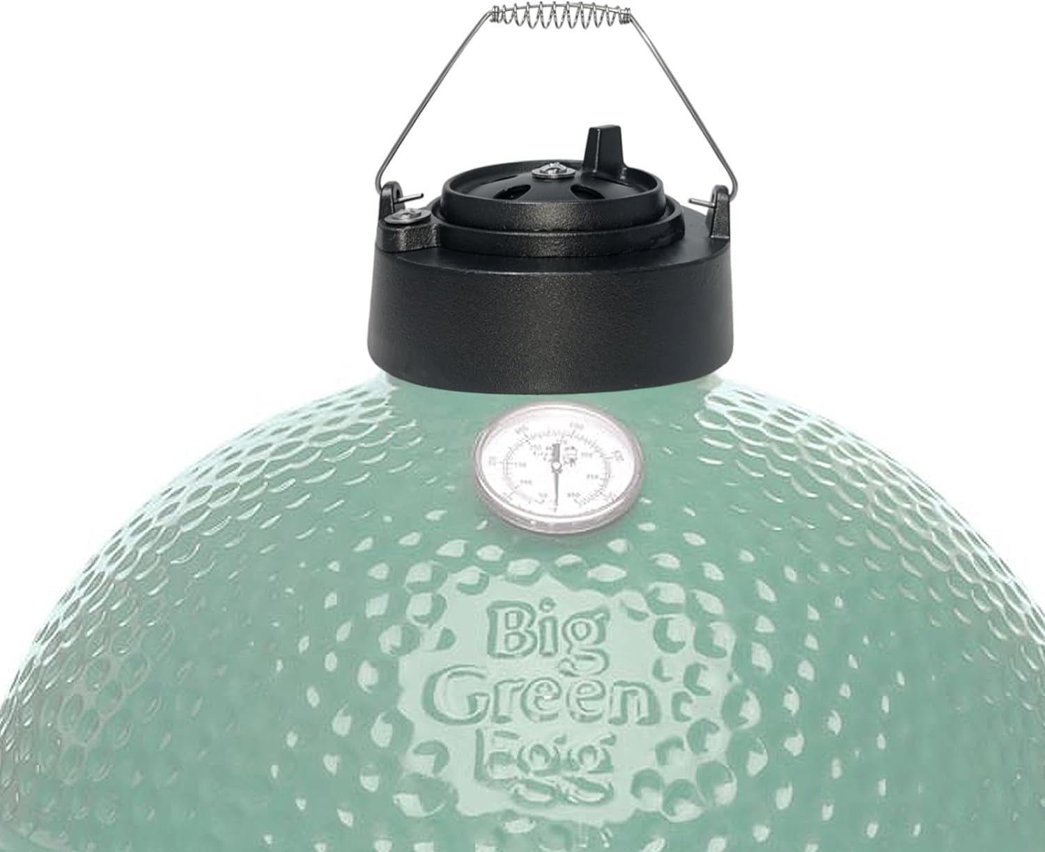 Cast Iron Damper Chimney Cap for BGE Dual Function Metal Top Daisy Wheel for Big Green Egg Accessories Replacement Parts (Fit M/L/XL/XXL BGE)