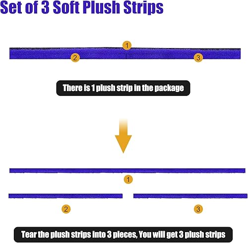 Miniatura 3 de Tiras de felpa para Dyson V6 V7 V8 V10 V11 Aspiradora Cabeza de Rodillo Suave