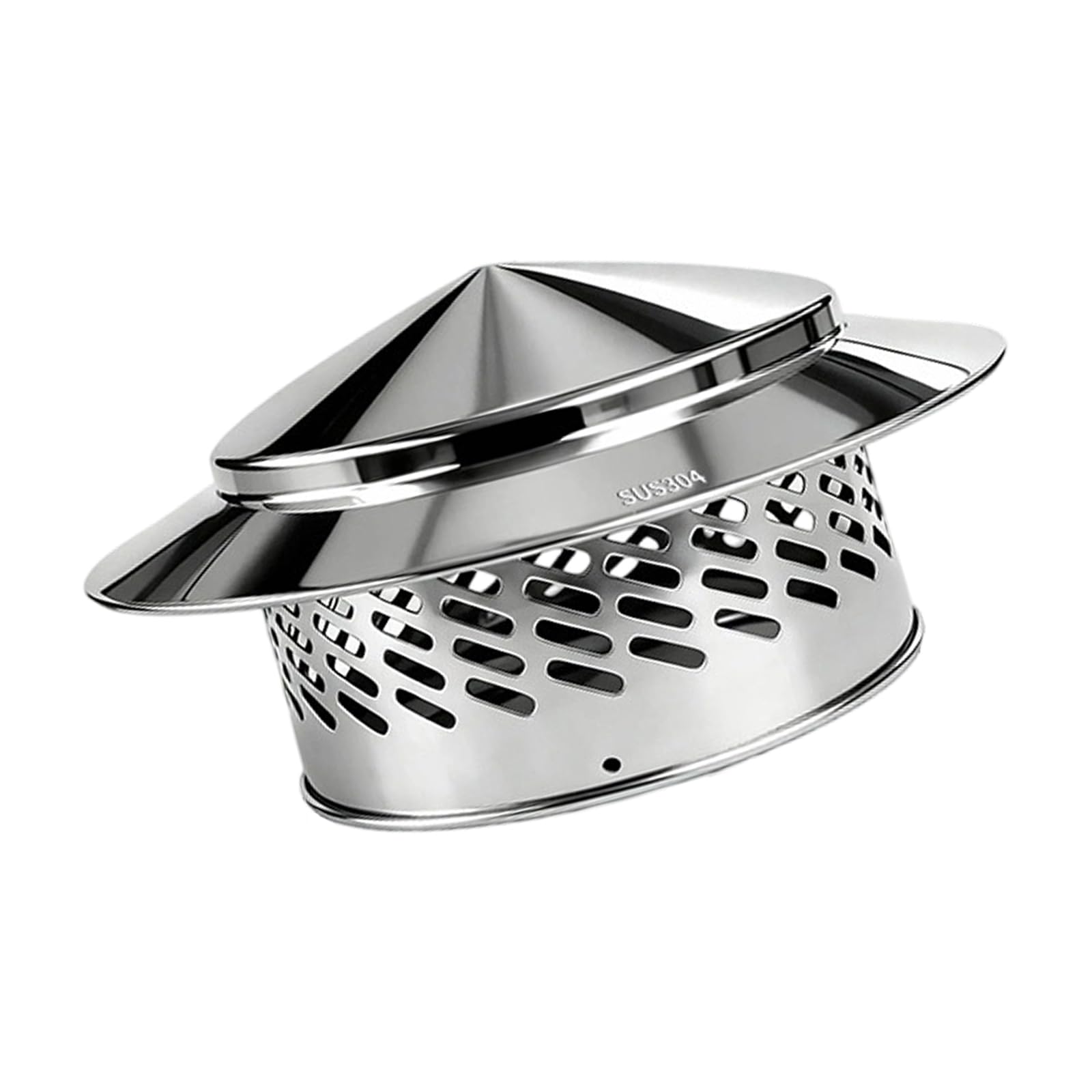 Sturdy SUS304 Metal Chimney Cap for Home and Commercial Use Keeps Out Rain and Birds Heavy Duty Stainless Steel Rain Neighborhood