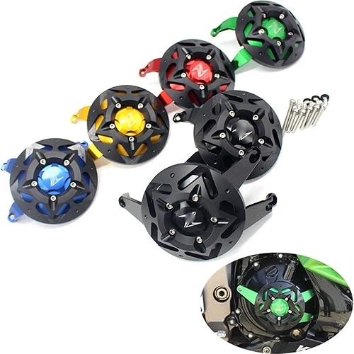 Miniatura 3 de Cubierta protectora de motor CNC para motocicleta protector de carenado almohadilla de choque para Kawasaki Z900 Z1000 Z1000SX para patas laterales