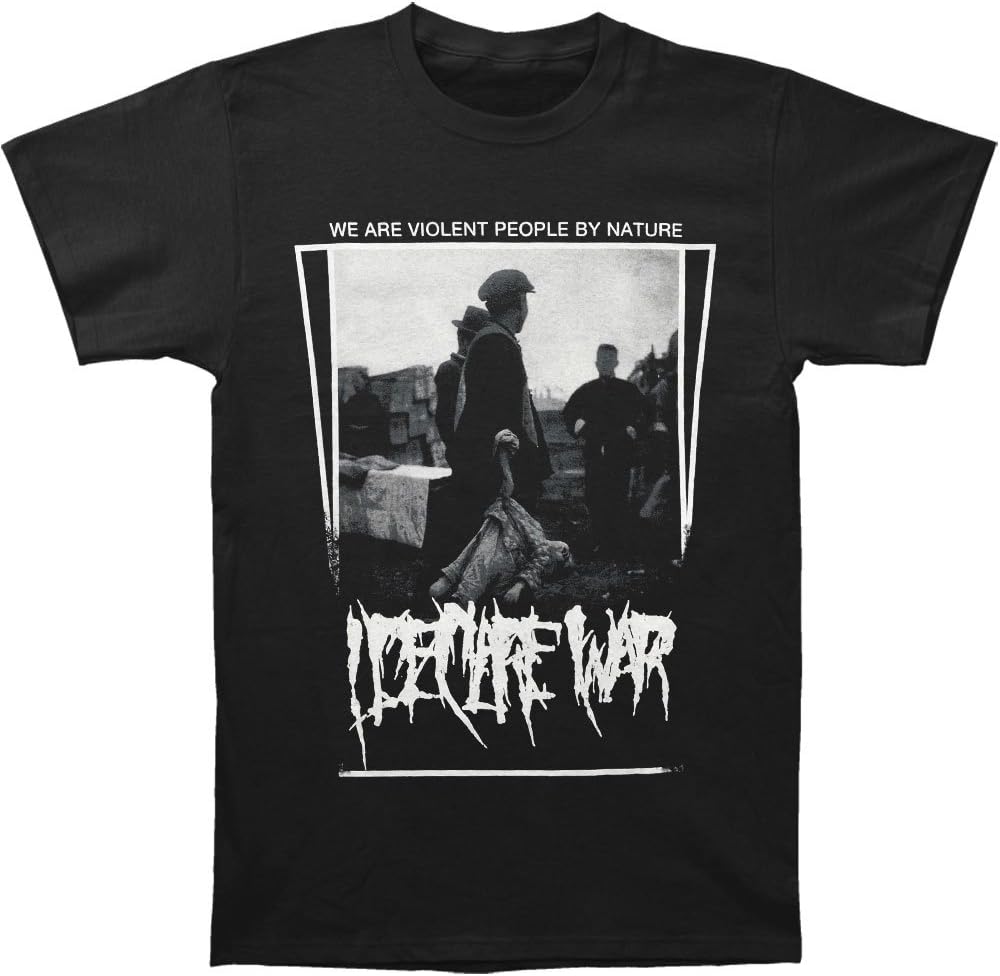 Men's Violent People T-Shirt Black