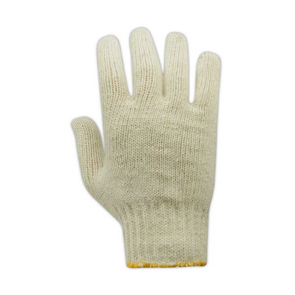 Magid Gant et sécurité T193 C-amzn Knitmaster Standard Poids machine Gants en tricot, coton Poly Blend, pour femme (compatible avec Medium), Naturel (lot de 12), M, naturel, 12