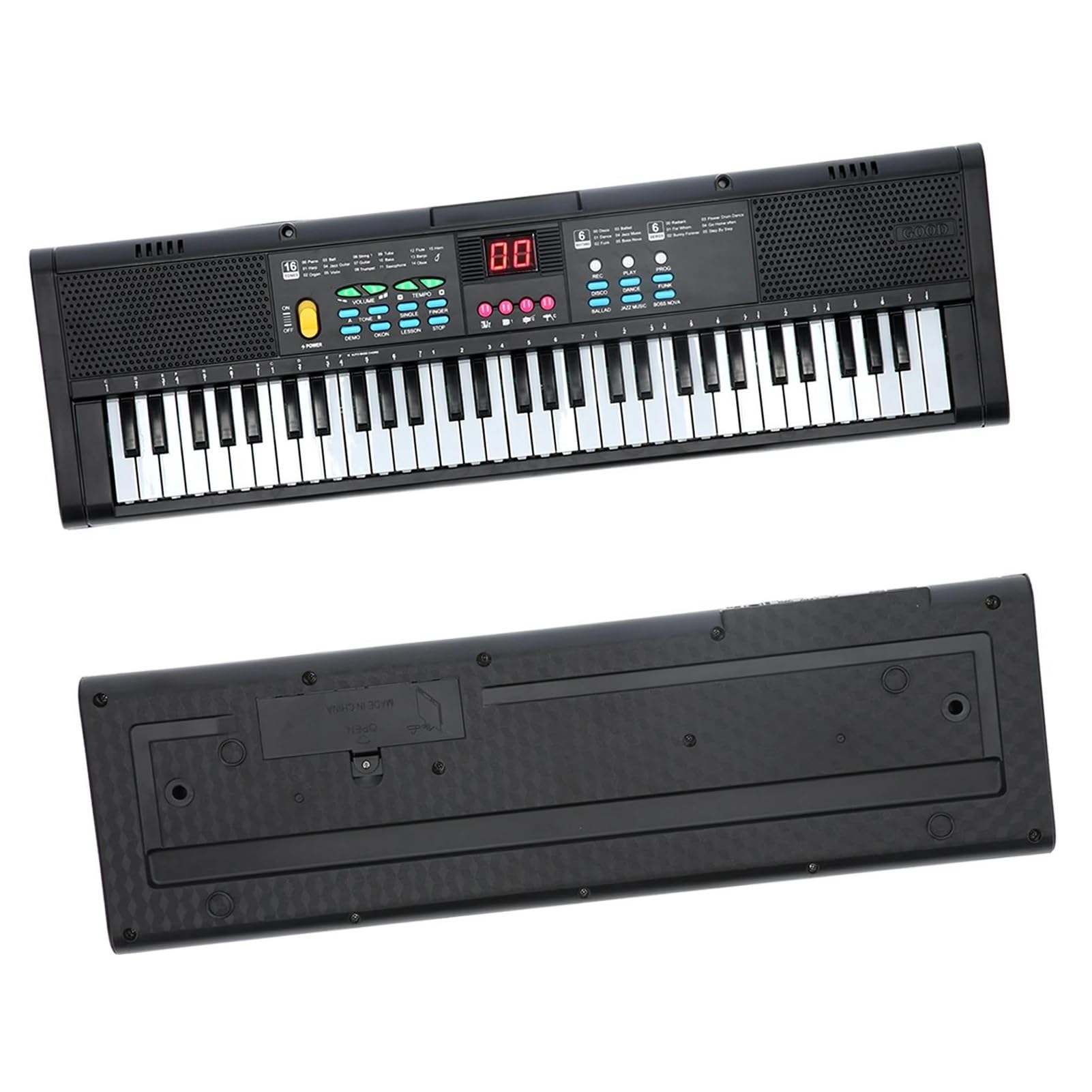 Pianino Elektroniczne Elektroniczne Pianino Wielofunkcyjne 61 Klawiszy Dla Początkujących I Dorosłych