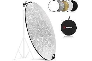 WELLMAKING 32" Photography Reflector with Stand