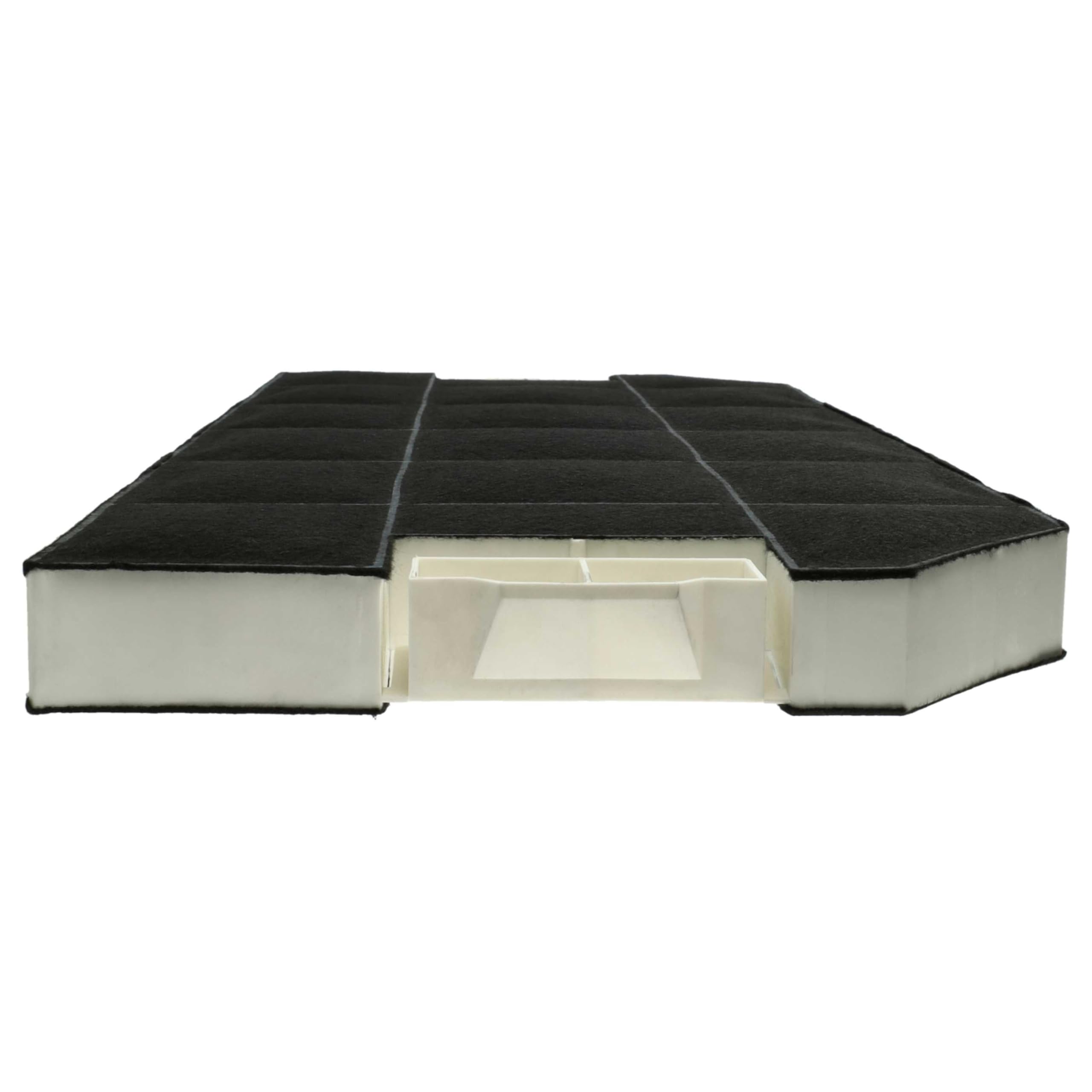 vhbw 2x Filtro a carboni attivi sostituisce Bosch DHZ3300 per cappe aspiranti - 49,6 x 23 x 3 cm