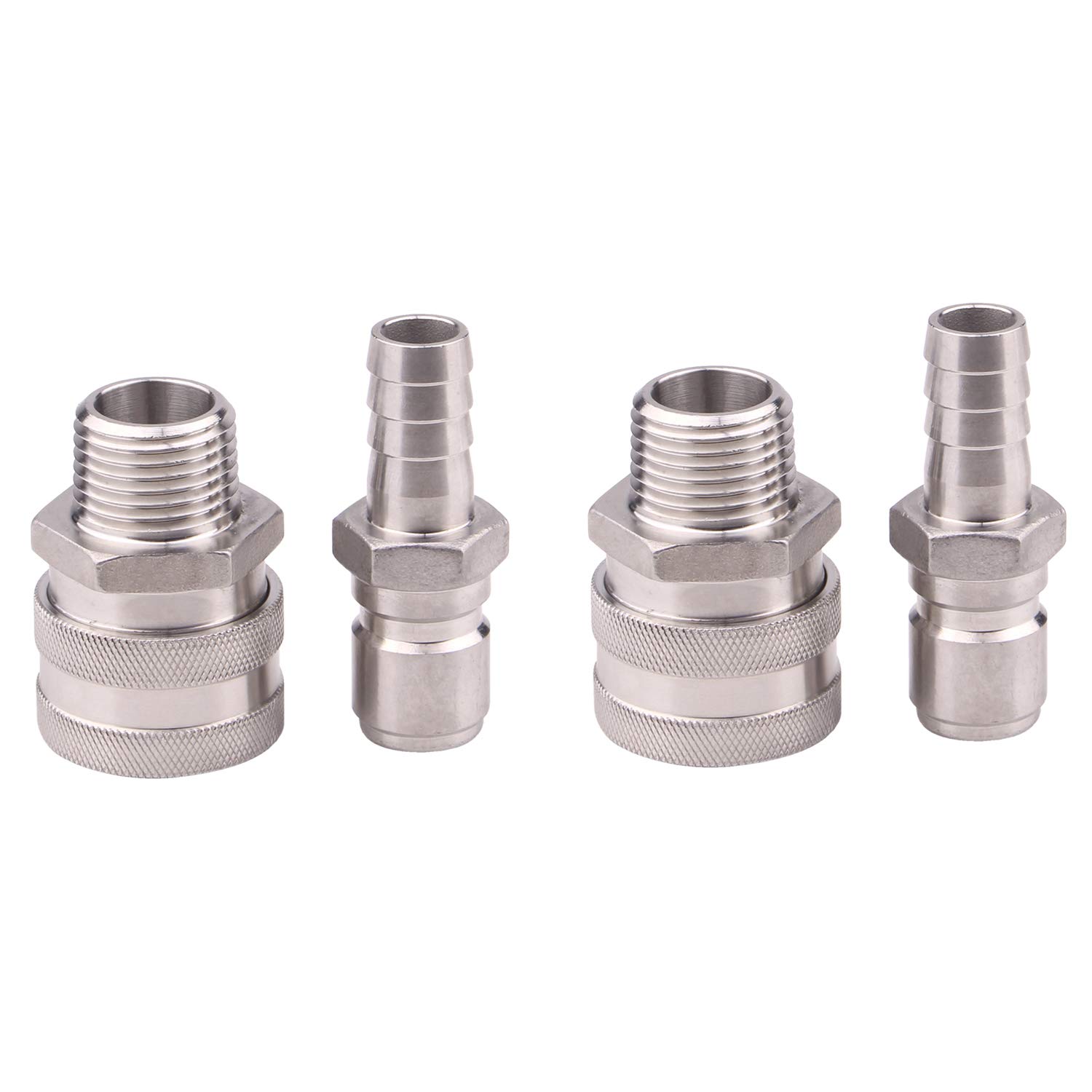 Snapklik.com : DERNORD Stainless Steel Quick Disconnect Set - Beer ...