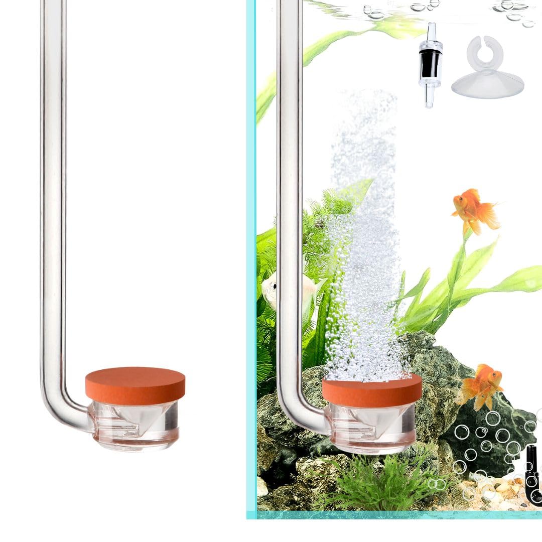 VAYINATO® TCFM Co2 Diffuser with Sucker and CheckValve for Planted Aquarium | Micro Bubbles | Algae & Scratch Resistant Acrylic Material (Imported Quality, Medium-19MM) by Petzlifeworld (B0CDJB6FMD) Amazon Price History, Amazon Price Tracker