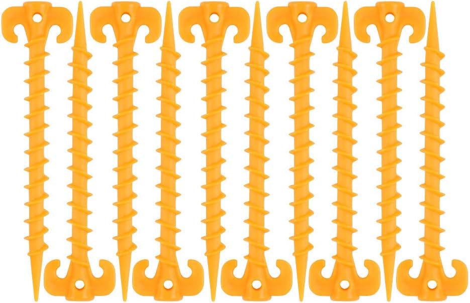 Buy OMUKY Plastic Tent Pegs Durable 
