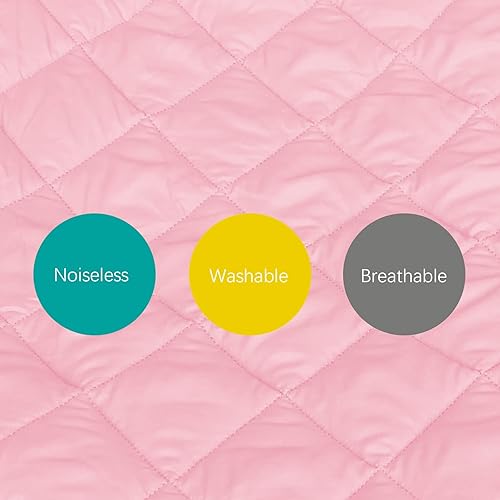 Miniatura 9 de Sábana para Regalo My Cuna Cama portátil para niños pequeños, cuna de viaje (solo sábana, cama no incluida), funda acolchada suave, gris, 54x28