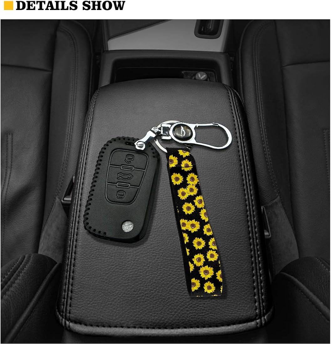 Babrukda Keychain Wristlet Strap for Key Hand Wrist Lanyard Keyring Holder