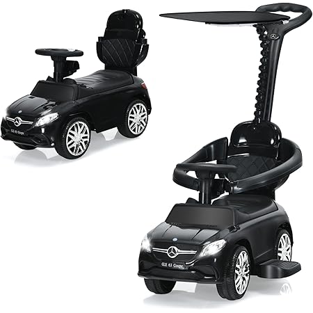 GYMAX Kids Ride on Push Car, 3 in 1 
