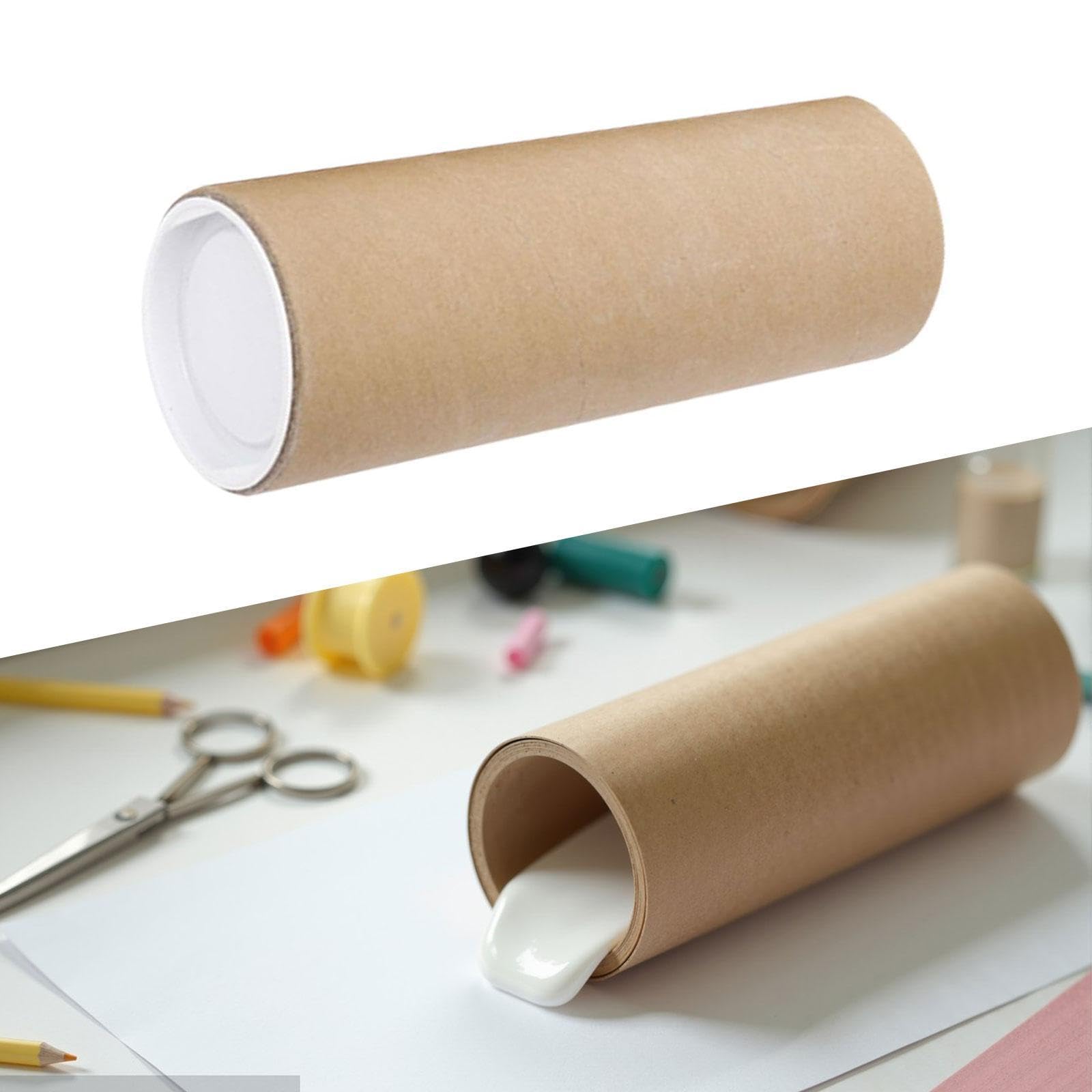 Amagogo Poster Tube with Caps Storage, Inner Diameter 5.2cm, Mailing Tube Protector for Blueprint Poster Document Art Prints , 30cm Length