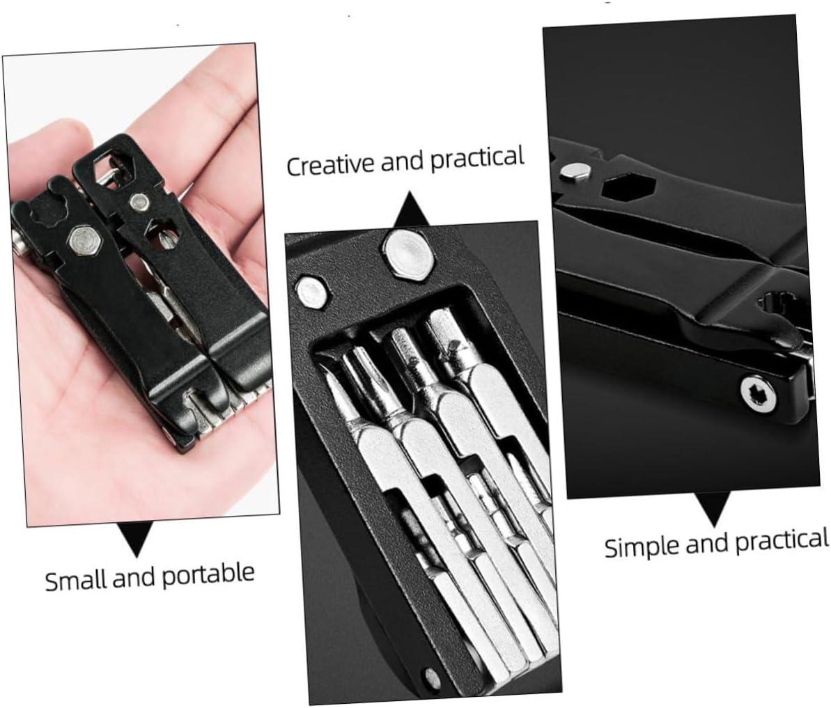 Multi-function Bike Repair Tool 20-in-1 Folding Multi Socket Wrench Screwdriver Kit for Bicycle Maintenance and On-the-go Cycling Repairs