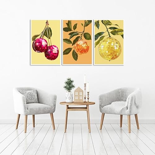 Miniatura 6 de Paquete de 4 pinturas por números para niños, lienzo enmarcado, pintura por números para niños de 4 a 8 a 12 años, kits de pintura por números para