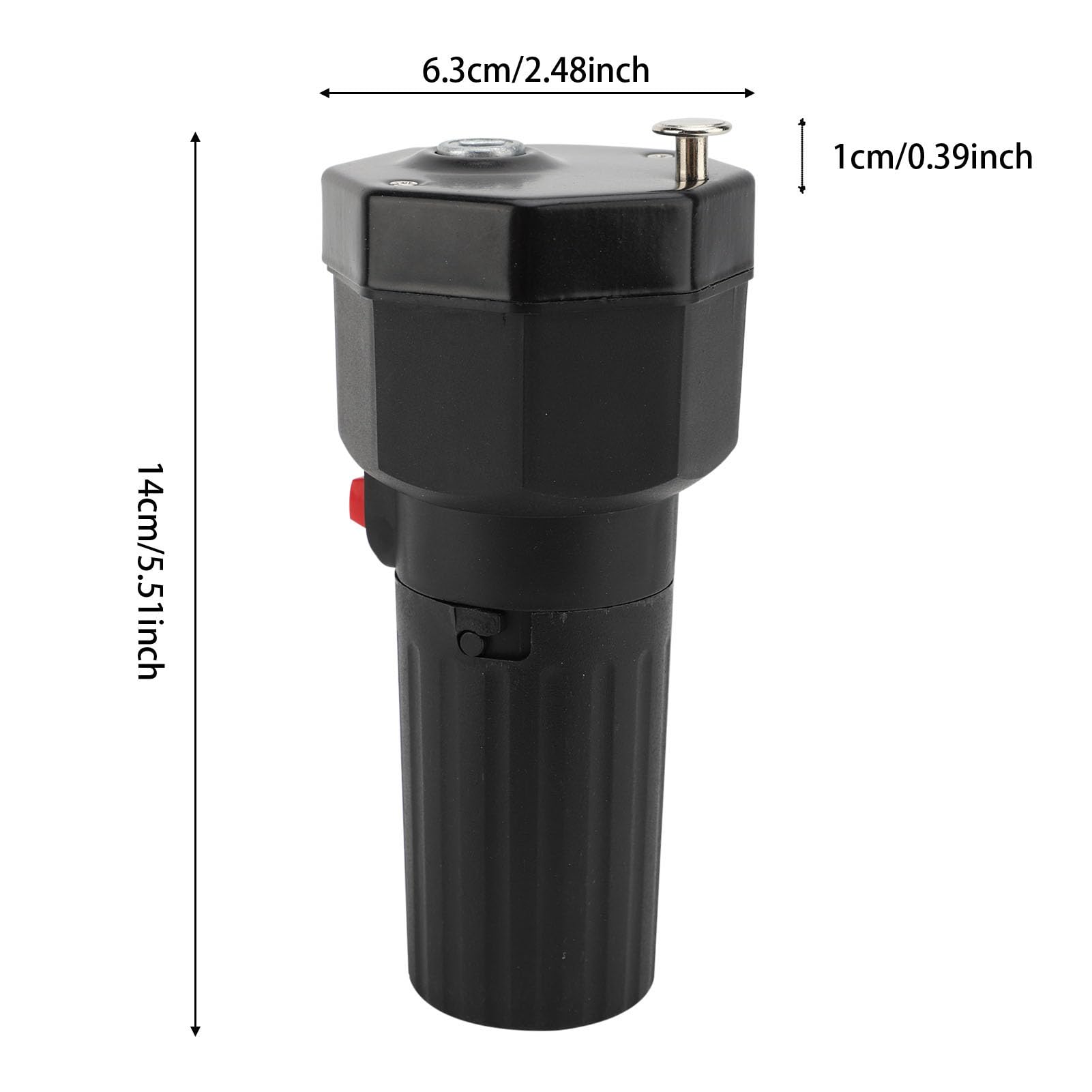 Estink Moteur de Rôtissoire, Moteur de Tourne-Broche Électrique 1,5V - Vitesse Sortie 3~3,5 tr/min - Compact et Résistant à la Chaleur pour Barbecue - FD601A‑1