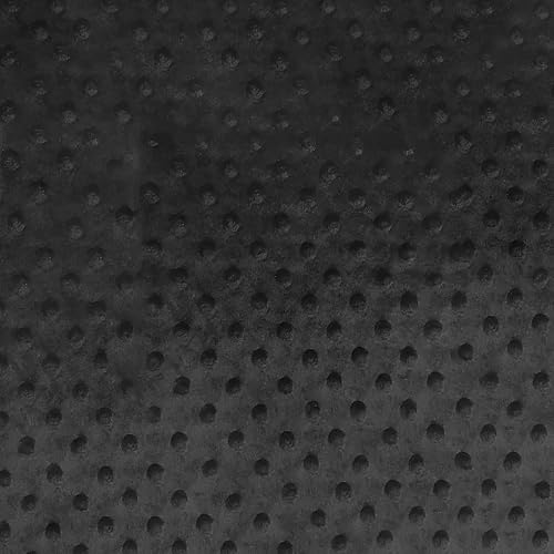 Barcelonetta  Tela de lunares Minky  Tela de manta de lunares para abrazar  Felpa  60 pulgadas de ancho  Funda de almohada, manta acogedora, costura