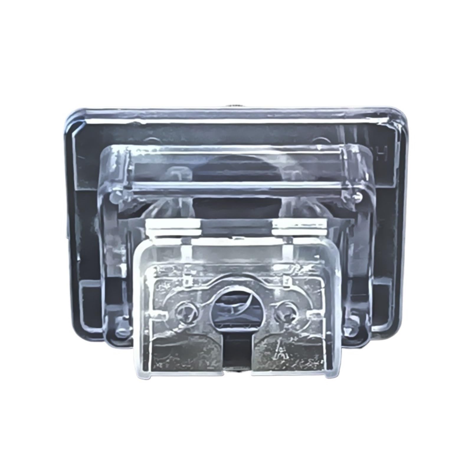 Wivplex Car Rear View Camera Bracket License Plate Lights Housing, for Mercedes-Benz, C Class W204 C180 C200 C280 C300 C350 2007-14 Reversing Cameras Bracket(1 Piece)