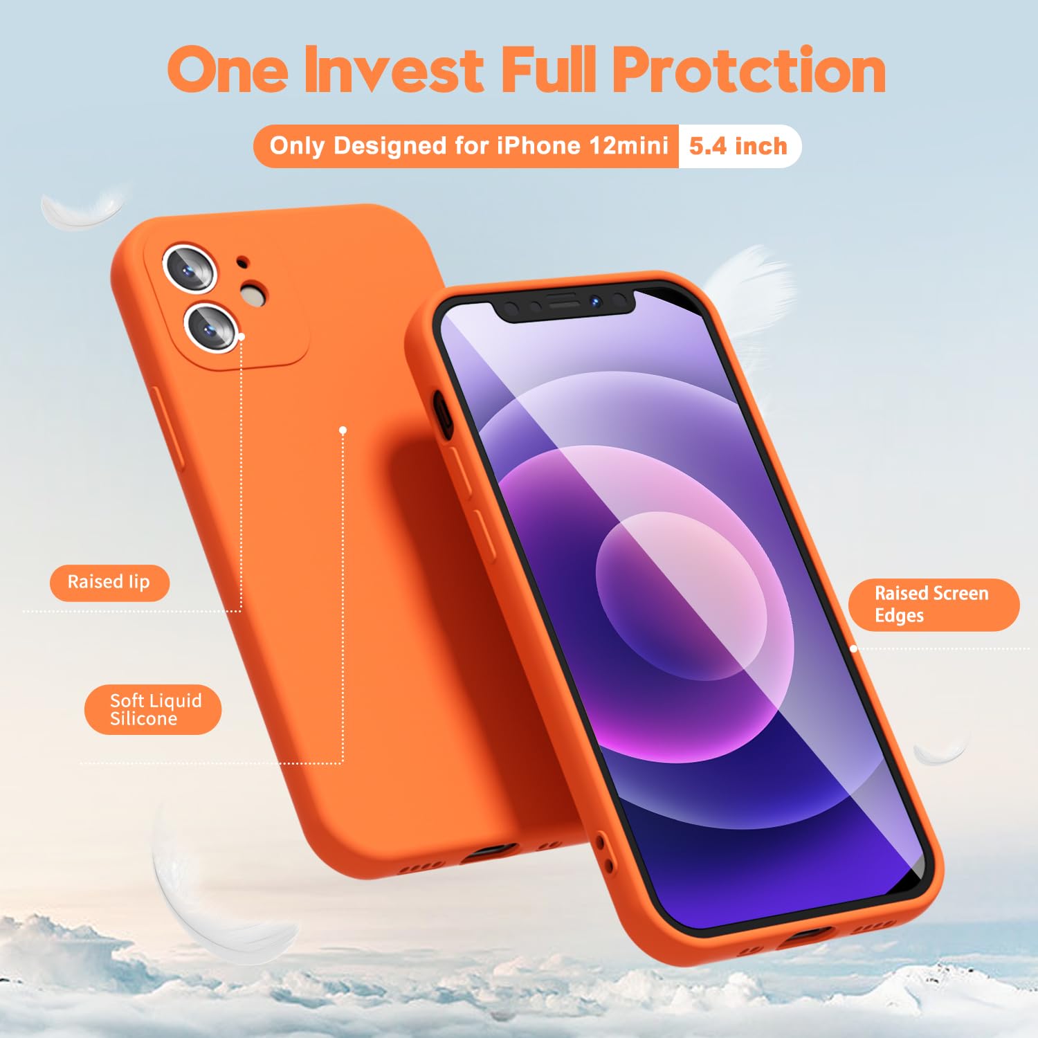 oakxco for iPhone 16 Pro Max Case Liquid Silicone, Soft Rubber Gel Elegant Aesthetic Basic Simple Cover, Cute Thin Slim TPU Matte Solid Color Plain Smooth Case for Women Girl, Light Pink — view 551