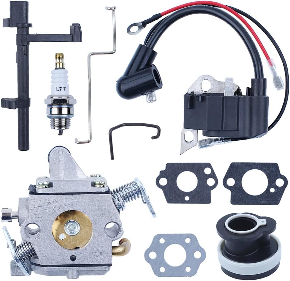 Gubeter Kit Filtre Carburateur Bobine Allumage Stihl FS120 FS200 FS250 - Pièces Complètes