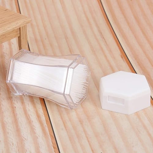 Miniatura 6 de Exceart 200 palillos de dientes de plástico de doble cabeza palillos dentales palillos orales palillos interdentales cepillos limpiadores de hilo