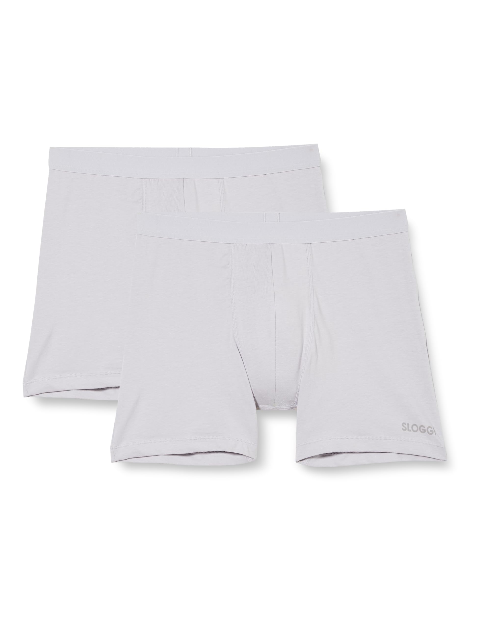 Sloggi Herren GO ABC 2.0 Short 2P, Platinum, XXL