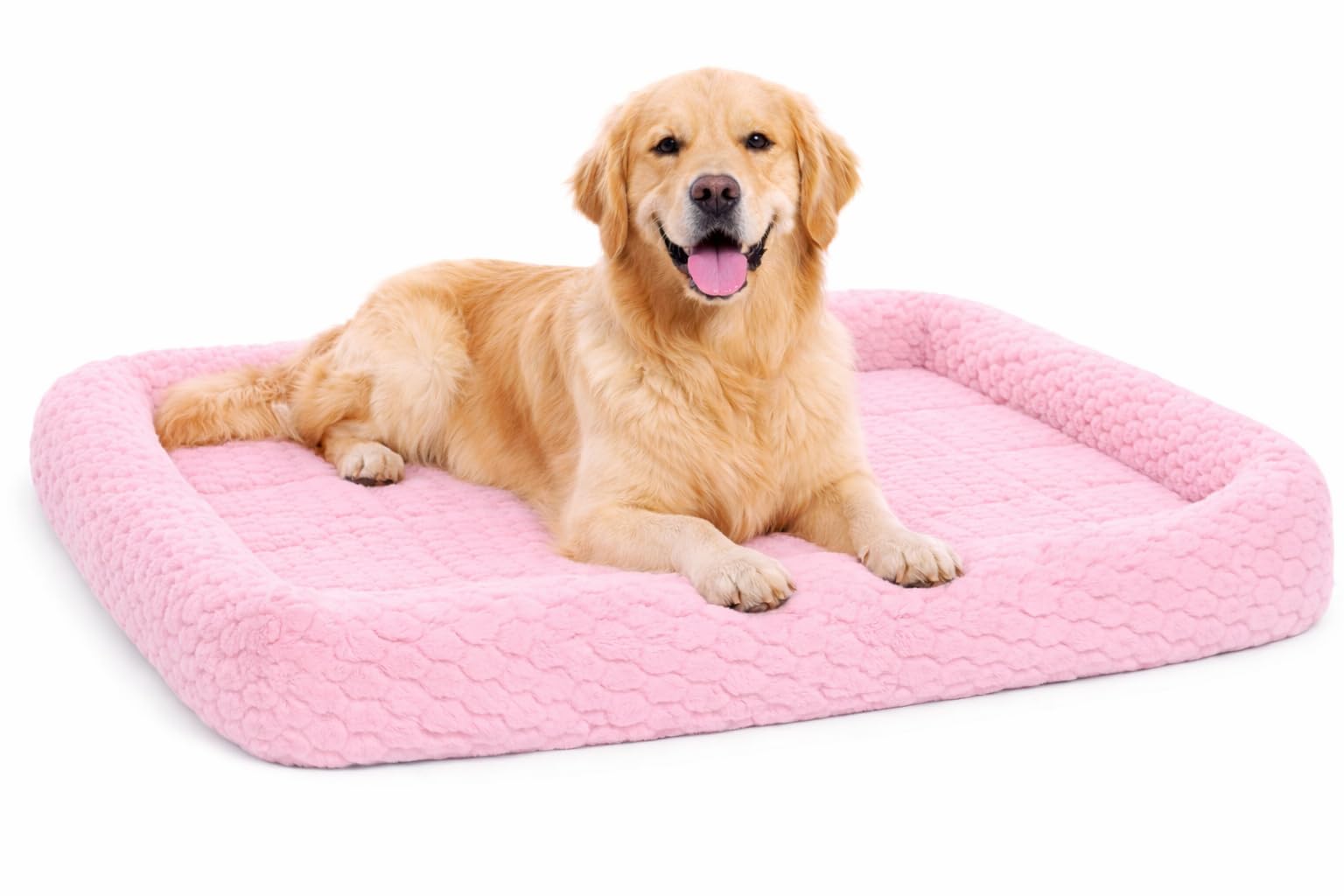 Coussin chien antiderapant pour cage metallique : fini les tapis qui glissent