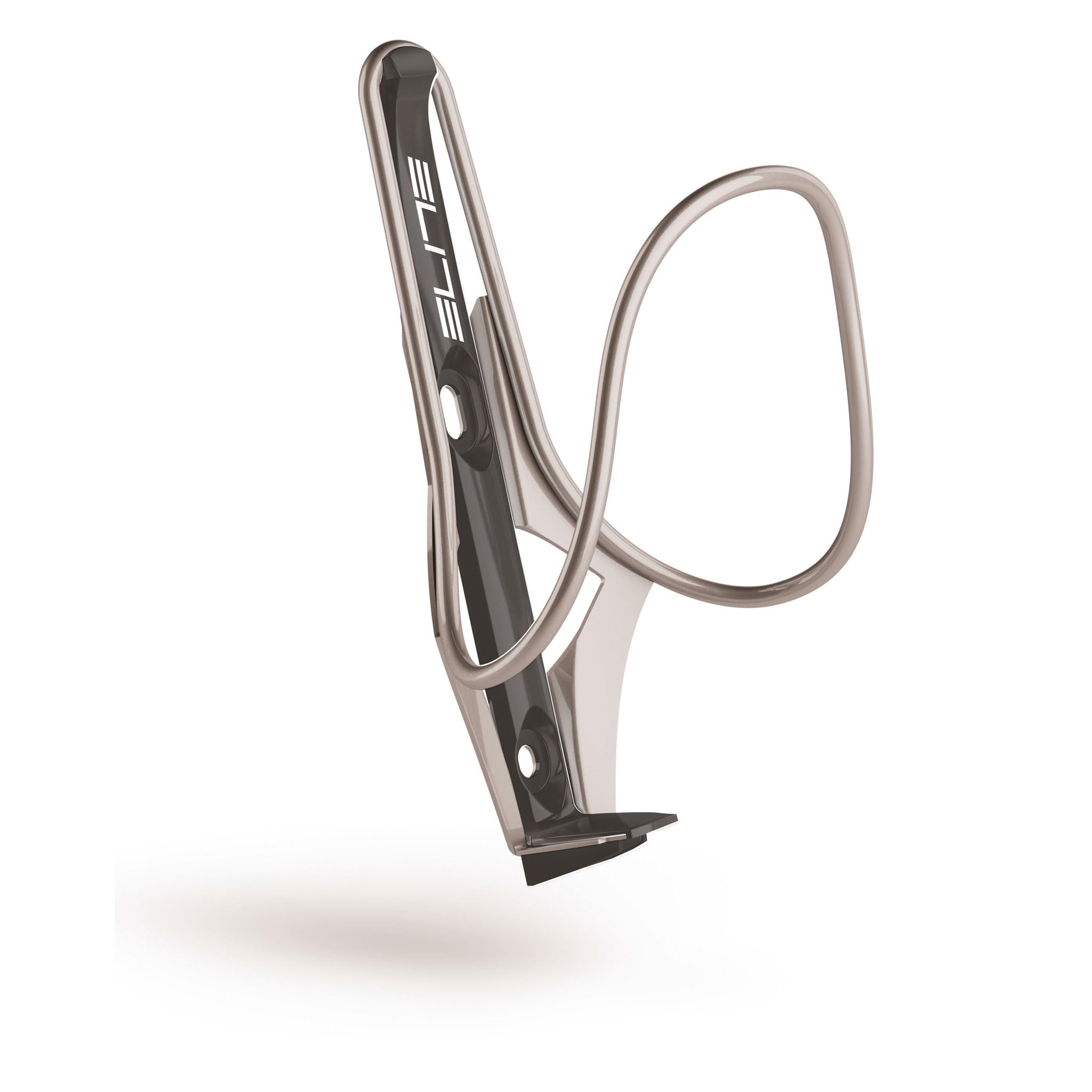 Elite Moreo INOX Portabidón Acero Inoxidable Cromado Brillante – Duradero Resistente Ligero – Bicicleta Carretera MTB Gravel – Portabidon Clásico