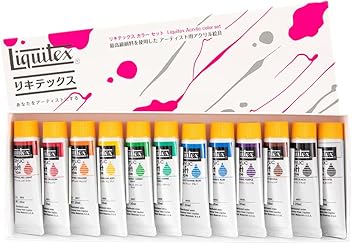 割引中❗️【リキテックス】アクリル絵具　伝統色24色セットLiquitex 絵具 『リキテックス レギュラー 6号 伝統色 24色セット』 画材