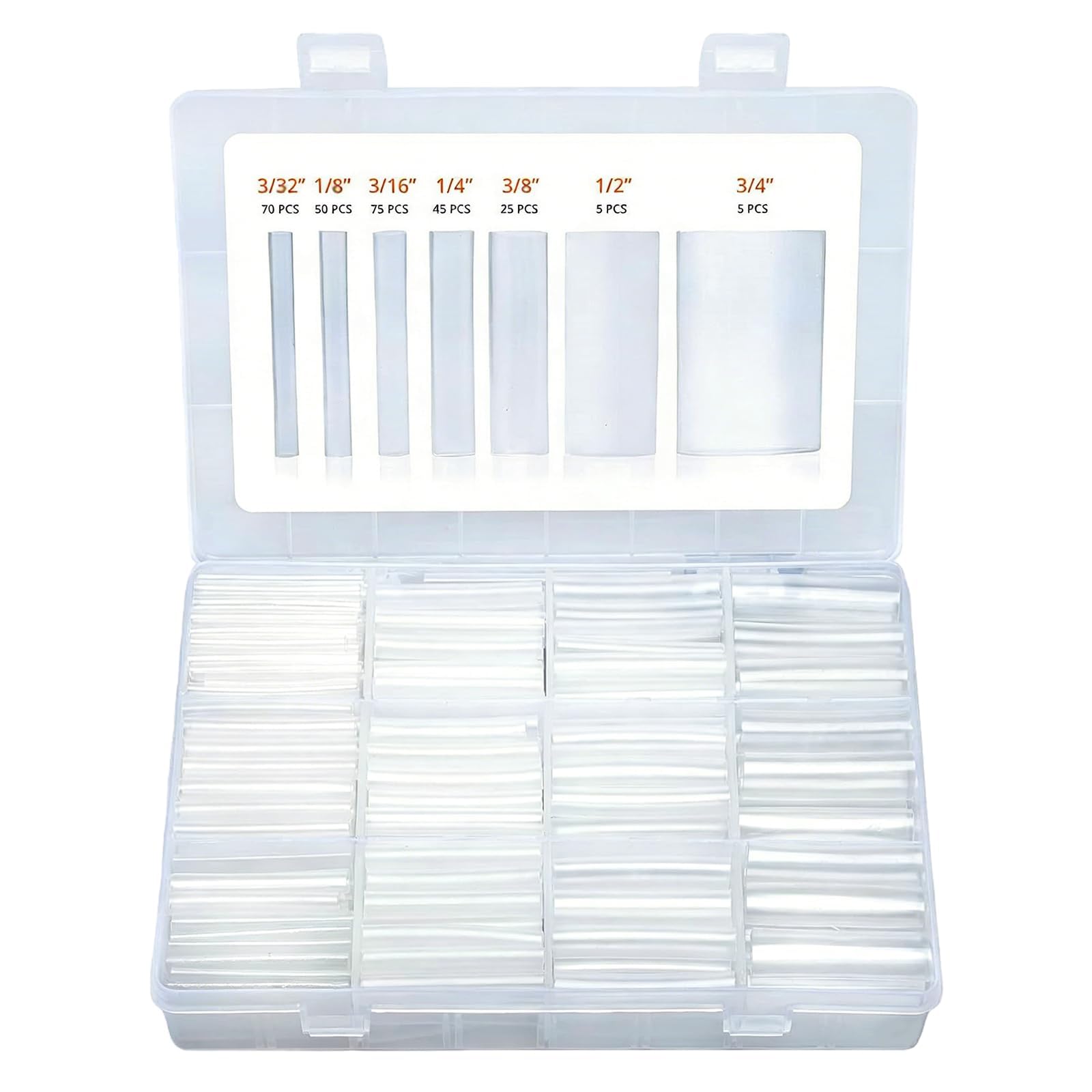 NIYATA 275PCS Heat Shrink Tubing Kit, 3:1 Ratio with Adhesive Liner, Waterproof Marine Grade for Electrical Insulation & Wire Connectors