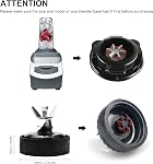 Blender Replacement 6 Fins for Ninja Blade 16 oz Cup Fit for Nutri Ninja BL660 1100w, Ninja BL771 30, Ninja BL770 1500w, BL780CO BL663 BL663CO BL665Q BL740 BL773 BL780