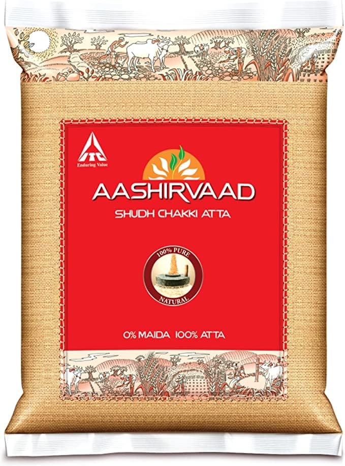 Aashirvaad Shudh Chakki Atta | Whole Wheat Flour | Premium Quality Atta | 10kg