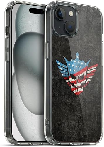 Miniatura 91 de Head Case Designs Funda de gel suave con licencia oficial de la WWE American Nightmare Flag Cody Rhodes Graphics compatible con Apple iPhone 7
