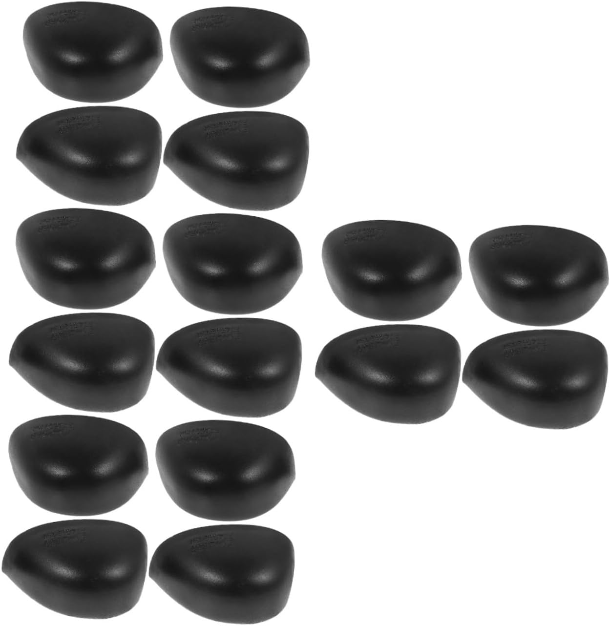 Mipcase 8pairs Safety Toe Covers Metatarsal Guards Wear-resistant Toe Caps for Labor Shoes for Construction and Warehouse Use