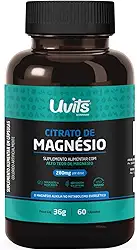 Citrato de Magnésio 280mg 60 Cápsulas - Uvits