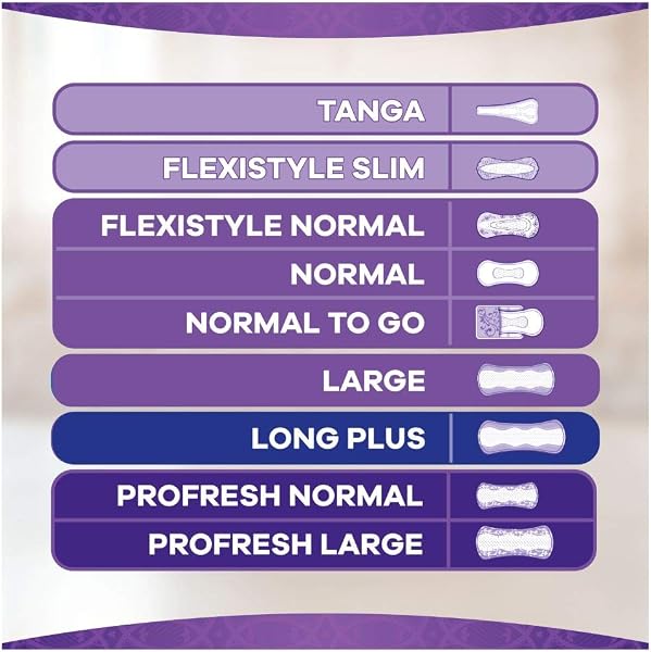 Always Dailies Extra Protect Long Plus Lot de 120 protège-slips avec technologie neutralisant les odeurs, parfum discret et design respirant avec protection anti-fuite, 3 x 40 serviettes hygiéniques - 5
