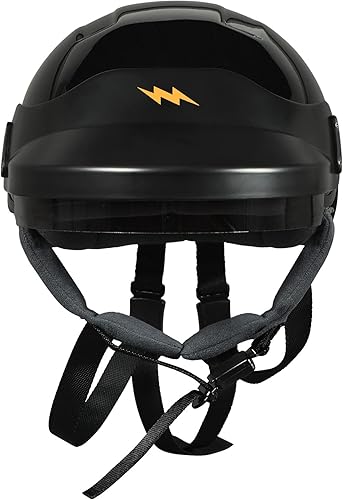 AMPED Off-Road DOT Certified UTV Open Face Helmet - Lightweight Composite Open Face Helmet for Off-Road Adventures