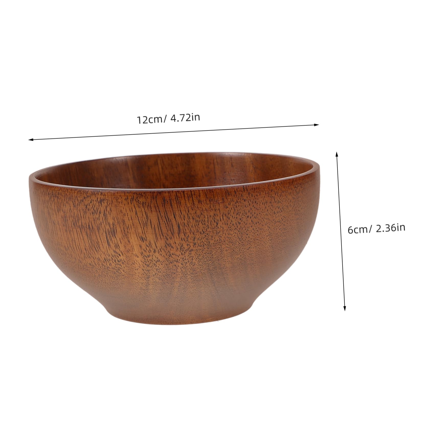 Cabilock 4 Uds Ensaladera Ensaladera Frutero De Madera Frutero Para Encimera De Cocina Cuencos Para Servir Fruteros Cuenco De Madera Para Servir Cuencos Para Cocina Cuenco De