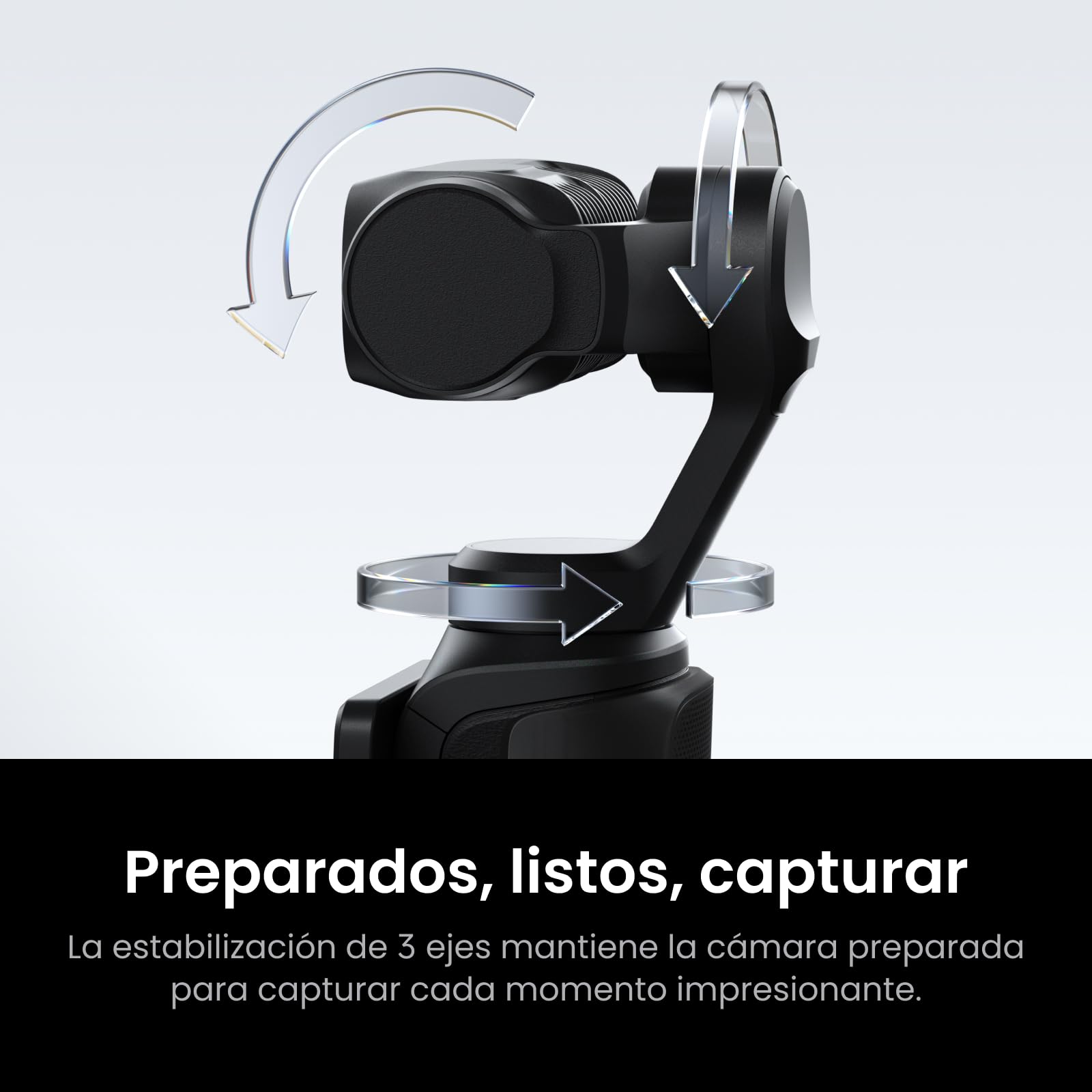 Insta360 Luna Ultra - Cámara Vlogging 8K con Lentes Duales Leica, Zoom 12x, Sensor de 1", Pantalla Táctil Extraíble de 2", Triple Chip IA, Cámara Gimbal de Bolsillo para Fotografía Vlog