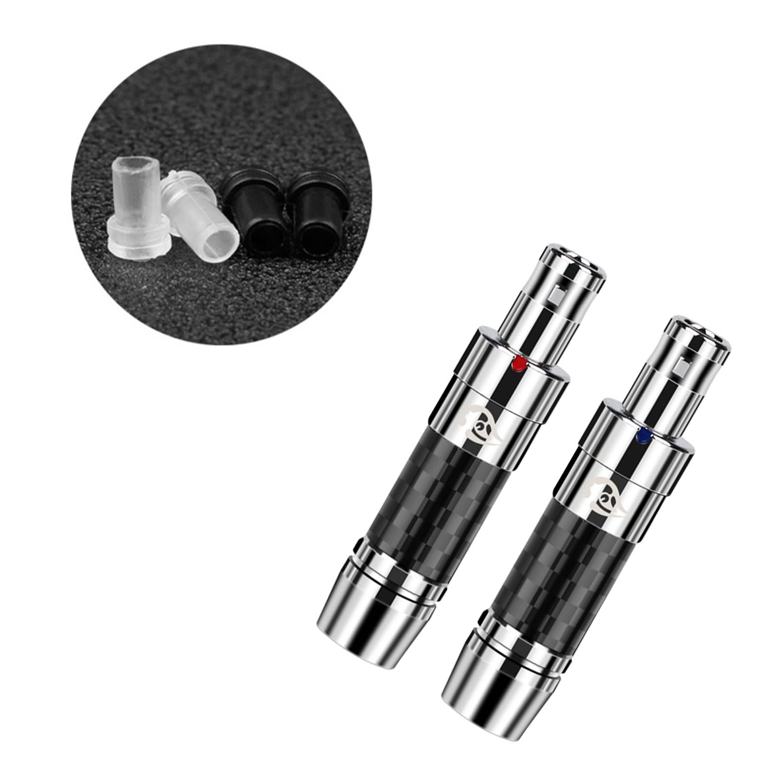WEISUYUUS Headphone Adapter for HD800 HD800S HD820 D1000 High End Conversion Headphone Pin Plated Coppers Carbon Fibers